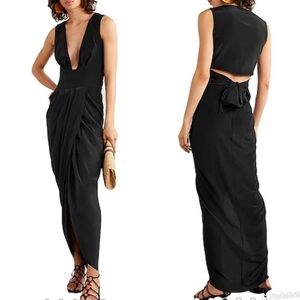 NEW Johanna Ortiz 100% Silk Maxi Dress